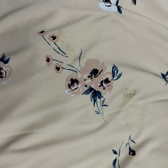 136 Torrid | EUC Blush Pink Floral Studio Knit Skater Dress (size 3X) - Picture 12 of 13